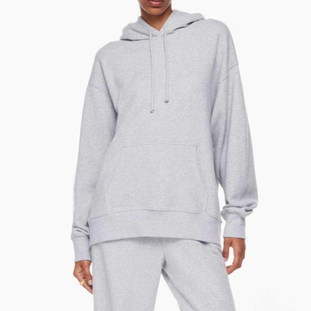 Terry Fleece Boyfriend Hoodie